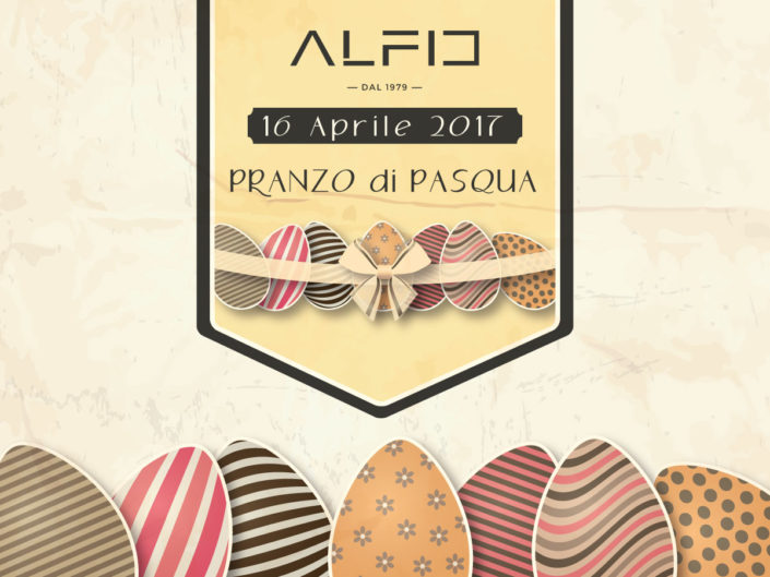 Menu di Pasqua 2017 - Ristorante Alfio