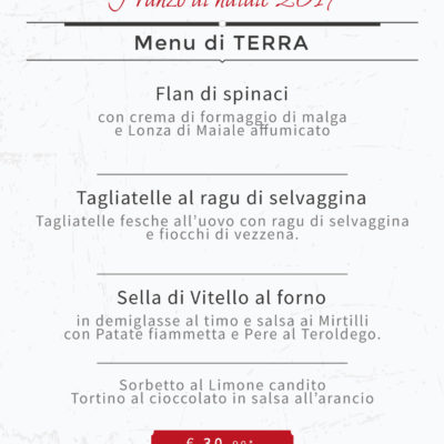 Menu Natale 2020.Menu Di Natale 2019 Ristorante Alfio Ristorante Pizzeria Bar